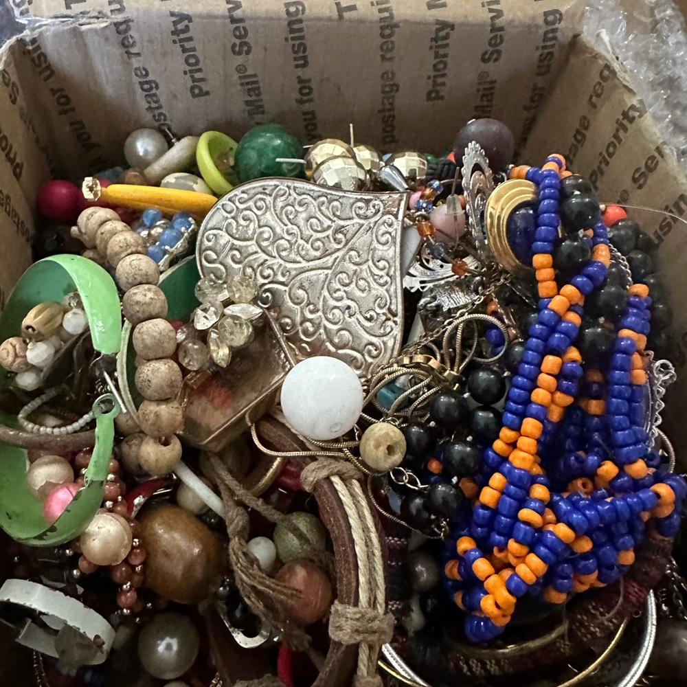 1/2 Pound Jewelry and Craft Lot